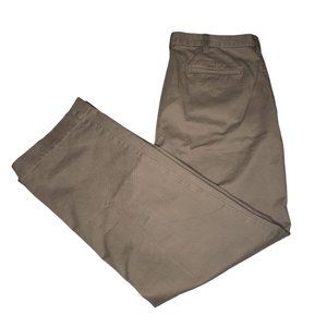 Wrangler Vintage Khaki Pants Men's 36x32 Straight Brown